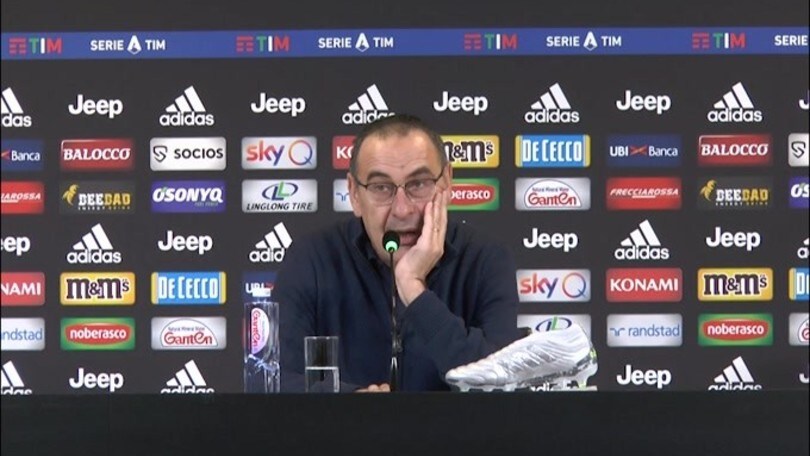 Sarri: "Tridente? Dipende all'avversario"