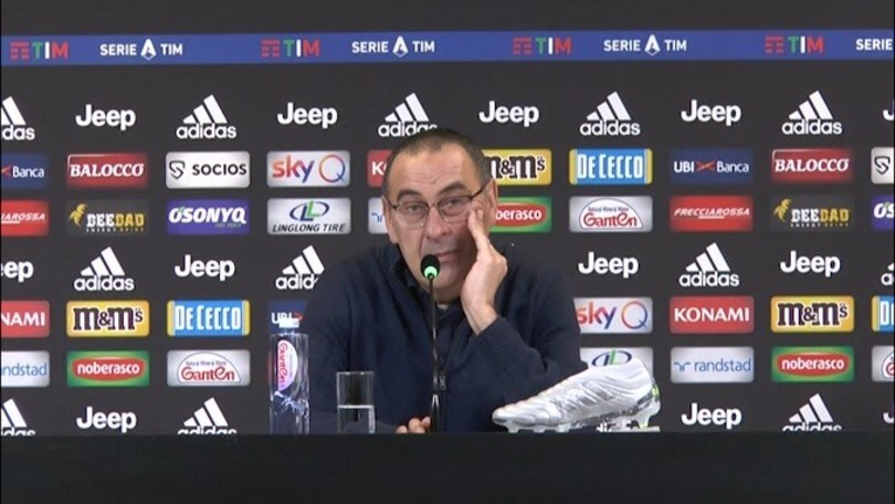 Sarri: "Ronaldo? Ha detto che bisogna continuare a far bene"