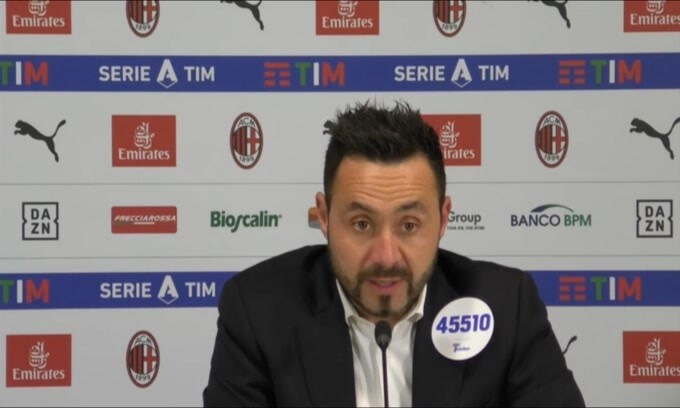 De Zerbi: "Ci teniamo stretto il pareggio"