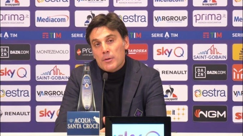 Montella: "Ho esultato tanto perchè non meritavamo di perdere"