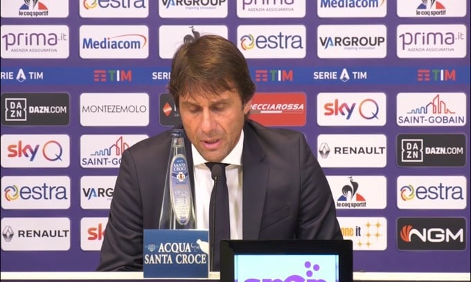 Conte: "Terza partita dove raccogliamo meno di quanto meritavamo"