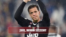 Juve, Szczesny si ferma ed è in dubbio per la Samp