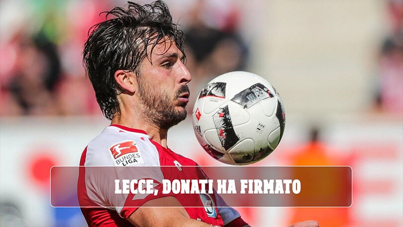Lecce, Donati ha firmato