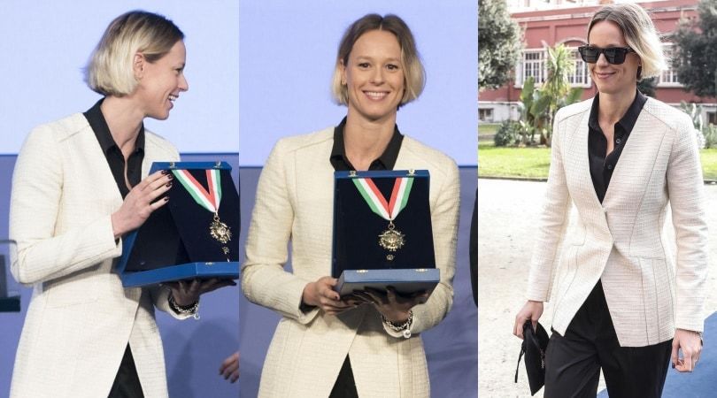 Federica Pellegrini, che look per i Collari d'Oro!