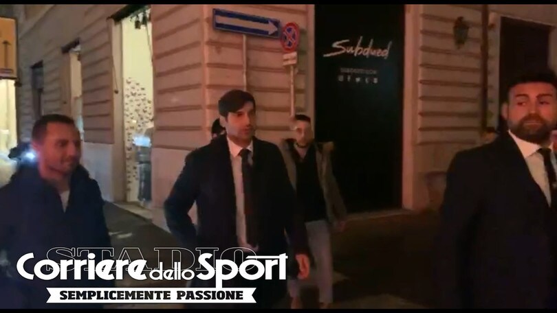 Roma, cena di Natale dei dipendenti: ci sono Florenzi e Fonseca