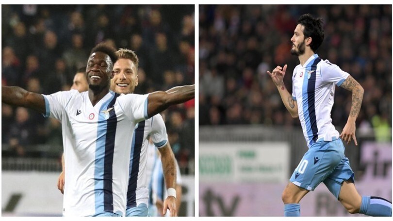 La Lazio ribalta il Cagliari all'ultimo: 2-1 e si vede la vetta