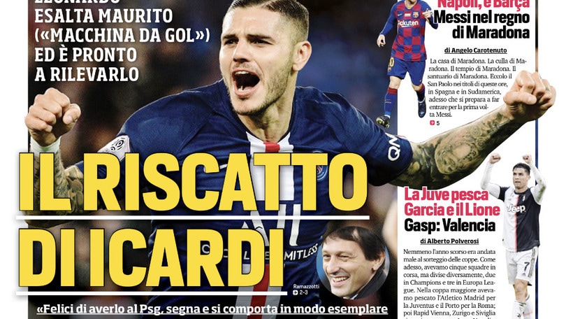 “Il riscatto di Icardi”. Mendes: “Ingiusto Pallone d'Oro a Messi”