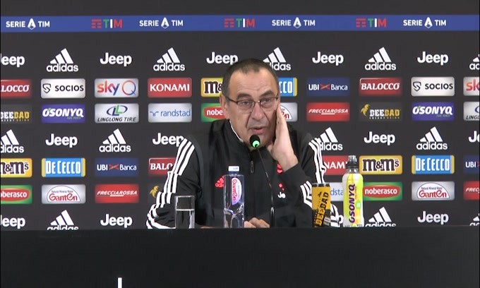 Sarri:"Tridente con la Samp? Vediamo..."