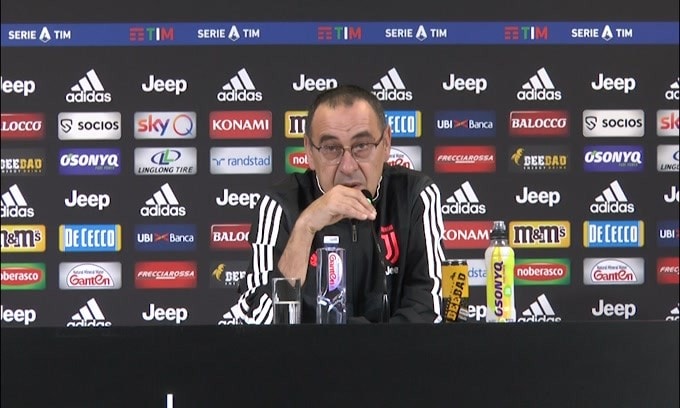 Sarri: "Contro la Sampdoria sarà una gara difficile"