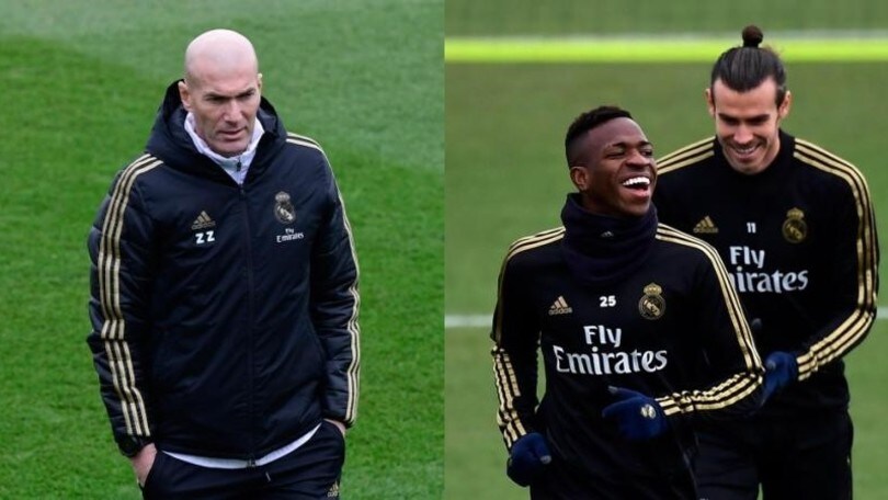 Il Real Madrid prima del Clasico: Vinicius contagia Bale con il buon umore
