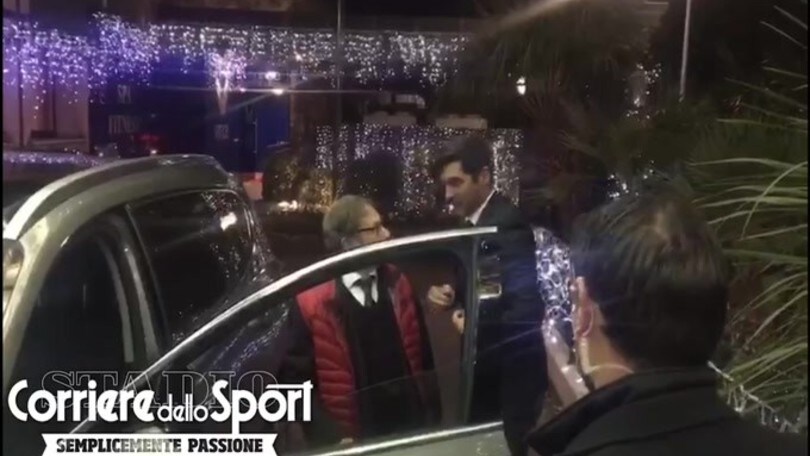 La Roma si ritrova per la cena di Natale
