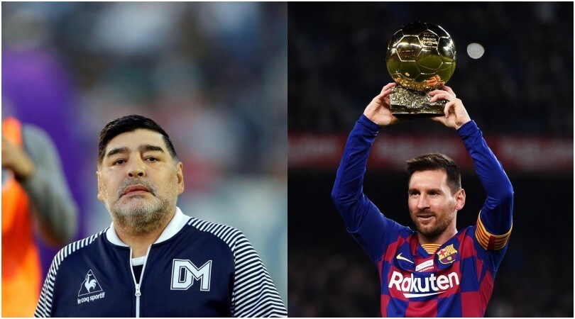 Maradona: "Messi è il mio idolo, non lo criticherei mai"