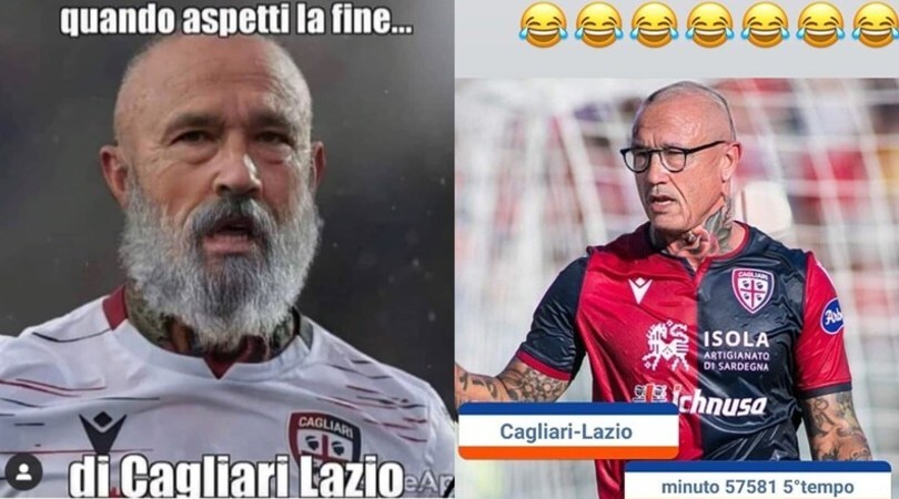 Cagliari-Lazio, Nainggolan implacabile: diventa "vecchio" su Instagram