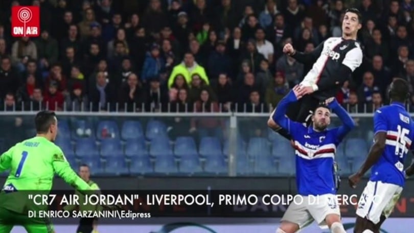 "CR7 Air Jordan". Liverpool, primo colpo