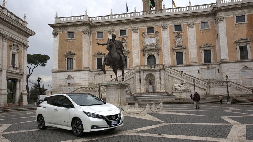 Maratona di Roma: Nissan Leaf scelta come auto ufficiale