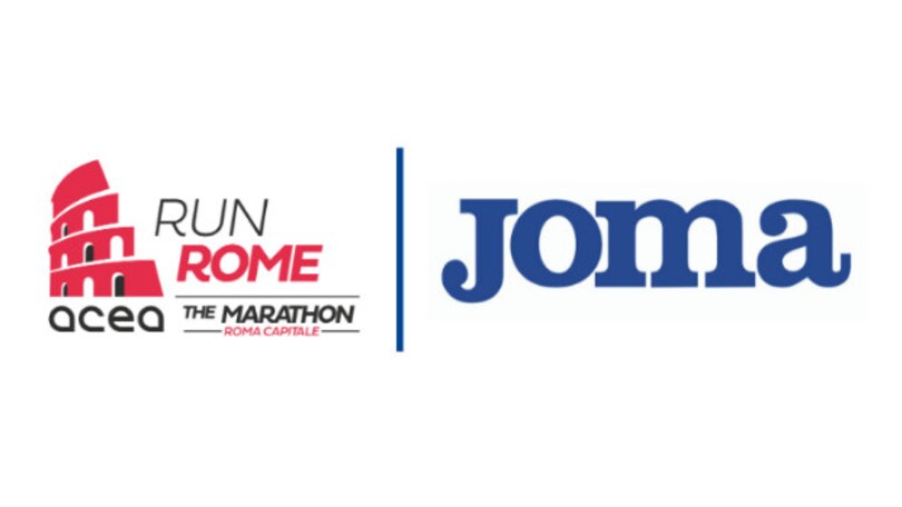 Joma sponsor tecnico della Acea Run Rome The Marathon