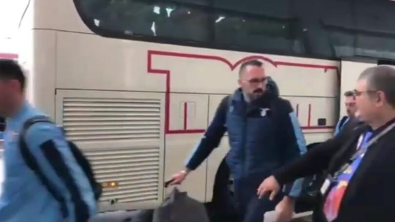 La Lazio parte per Riyad