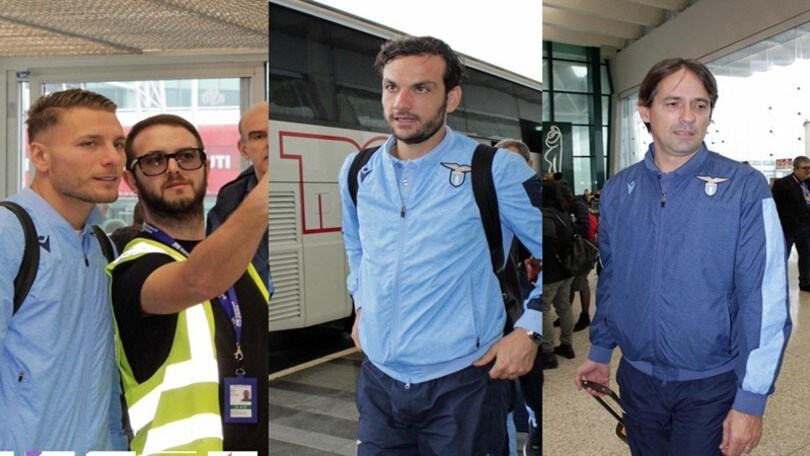 Lazio, inizia la missione Supercoppa: la squadra partita per Riad