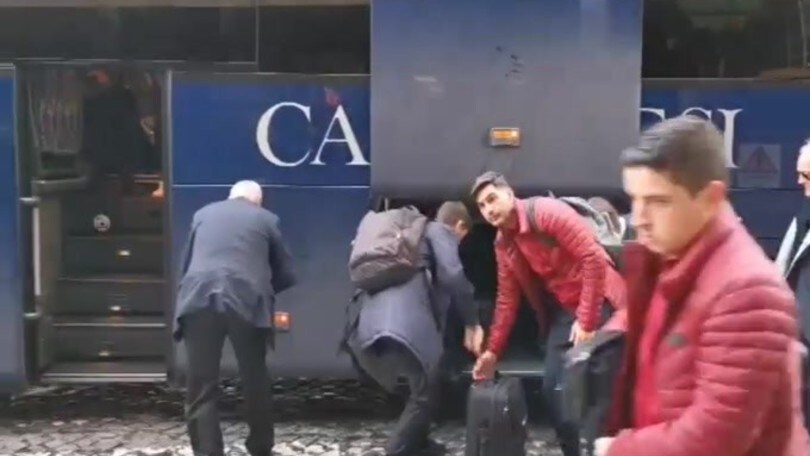 La Roma parte per Firenze