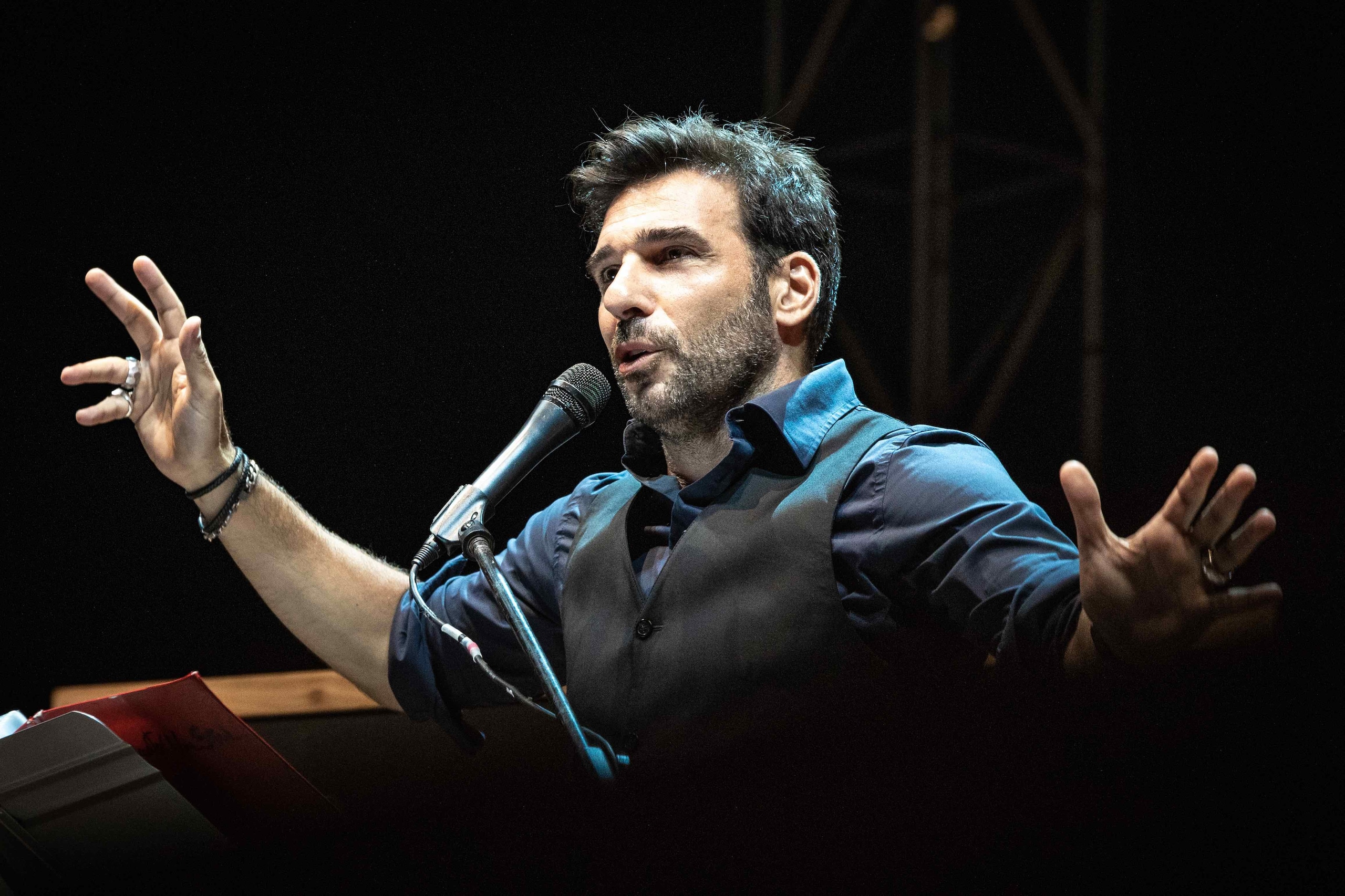 Edoardo Leo all'Auditorium della Conciliazione