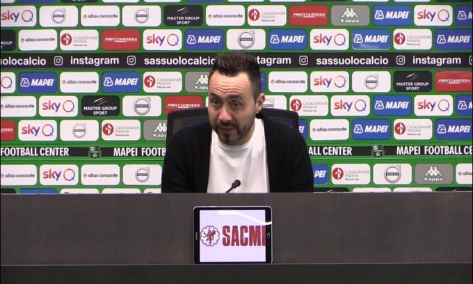 De Zerbi: "Contro il Napoli serve coraggio"