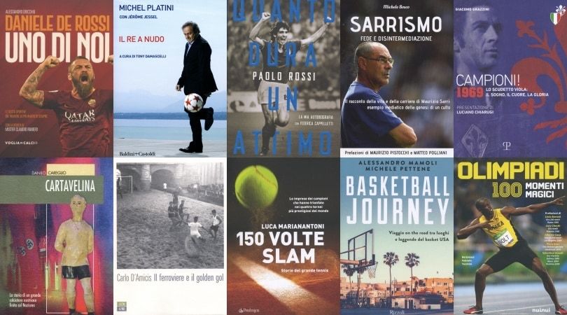 Da Sarri e De Rossi alle Olimpiadi, i libri da regalare a Natale
