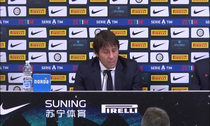 Conte: "Esposito deve tenere i piedi per terra"