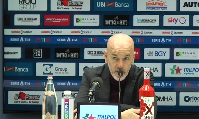 Pioli: "Sbagliato completamente l'approccio"