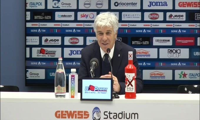 Gasperini: "Il gol di Papu Gomez nella storia del Calcio"