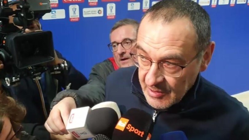 Sarri: "La Lazio è la squadra più in salute in Europa"