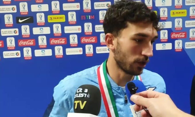 Cataldi: "Sulla punizione mi dicevano di tirare lontano che era finita, io l'ho buttata dentro"