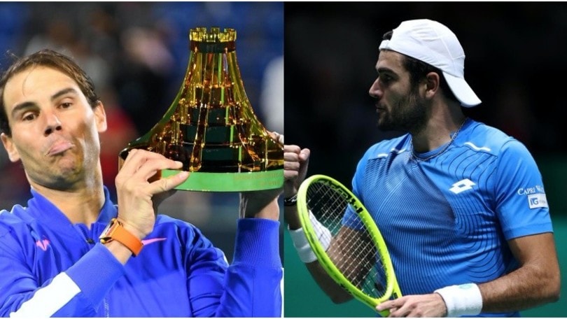 Atp, Nadal chiude al comando. Berrettini il primo degli azzurri