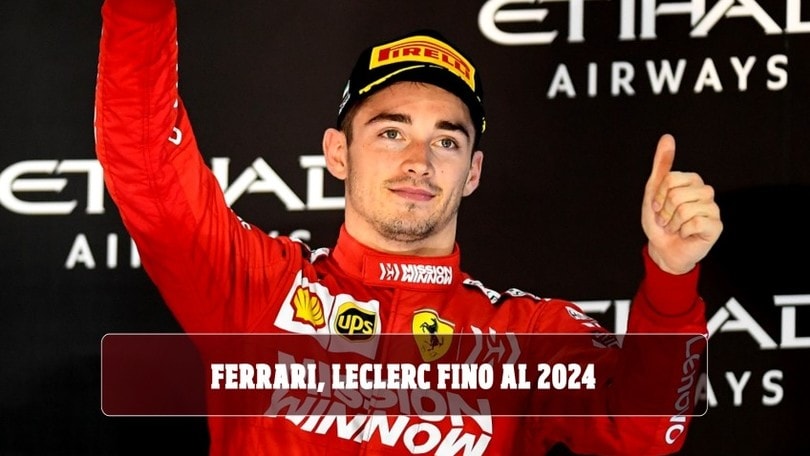 Ferrari, Leclerc prolunga fino al 2024