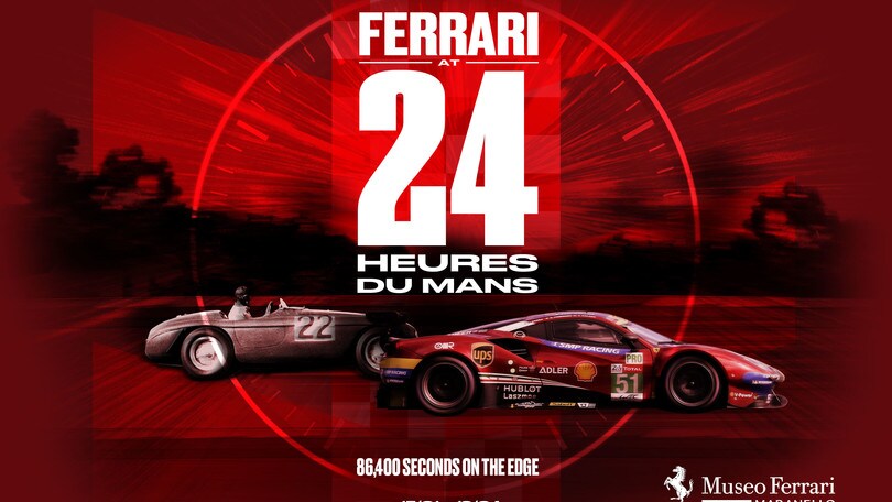 Ferrari, una mostra sulle 24 Ore di Le Mans al Museo di Maranello
