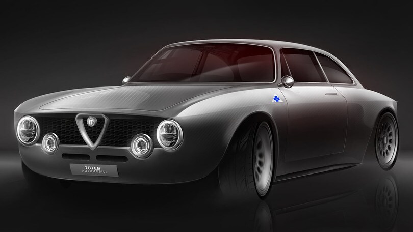 Totem GT Electric, restomod dell'Alfa Giulia: FOTO