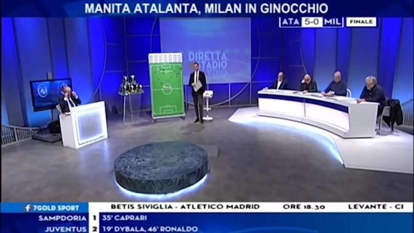Disastro Milan, Tiziano Crudeli esplode in diretta