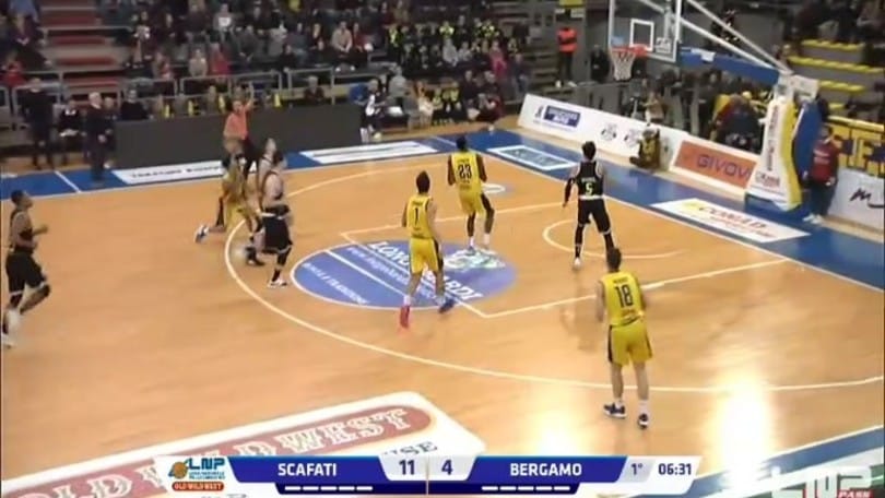 Mvp 14^ giornata Serie A2 - JJ Frazier (Givova Scafati)