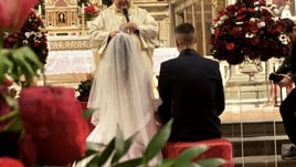 "Viva gli sposi!" Ecco il matrimonio di Gianluca Mancini con la sua Elisa