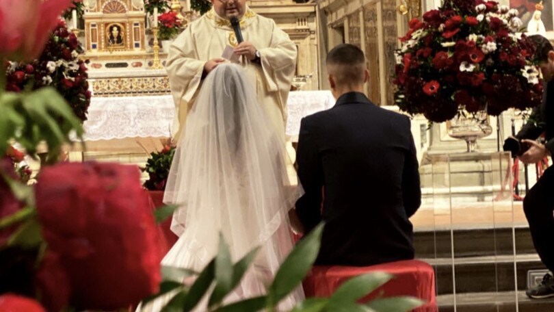 "Viva gli sposi!" Ecco il matrimonio di Gianluca Mancini con la sua Elisa