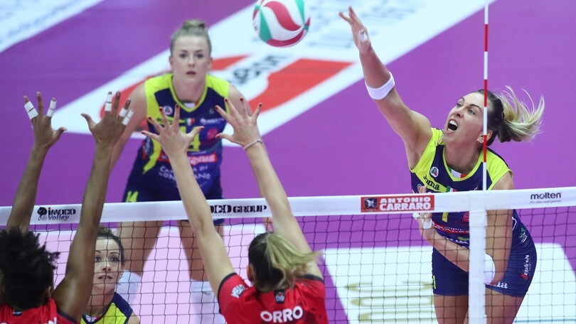 A1 Femminile, Conegliano super, Firenze e Chieri al settimo e ottavo posto