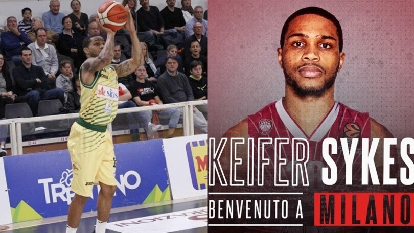 Sykes all'Olimpia Milano: è ufficiale