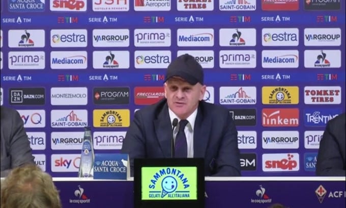 Iachini: "Sono sempre rimasto simpatizzante della Fiorentina"