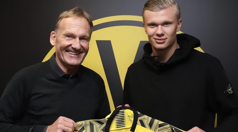 Haaland ufficiale al Borussia Dortmund: niente Juve