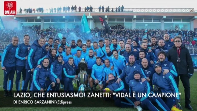 Entusiasmo Lazio. Zanetti: “Vidal è un campione”