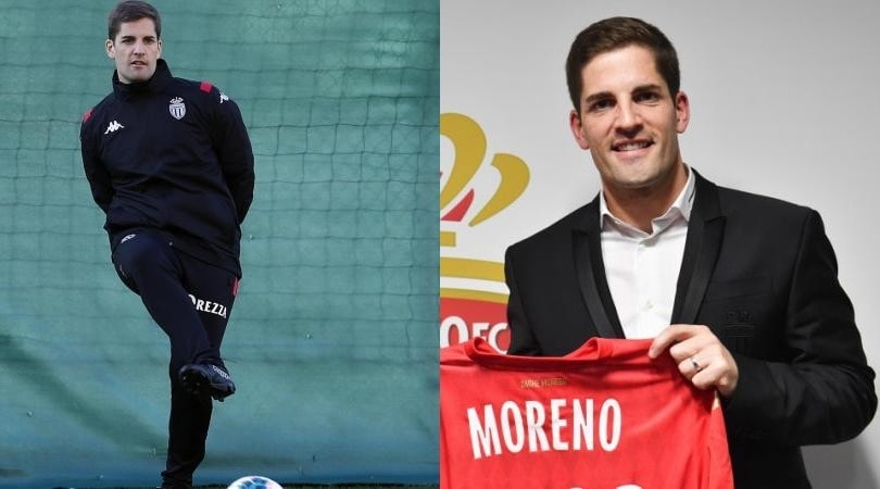 Monaco, ecco l'ex romanista Moreno: presentazione e allenamento