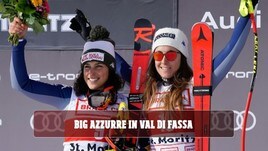 Sci: Brignone, Goggia e Bassino al lavoro in Val di Fassa