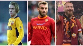 De Rossi lascia il calcio: anno per anno, ecco le 19 foto della sua carriera alla Roma