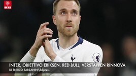 Inter, obiettivo Eriksen. Red Bull, Verstappen fino al 2023