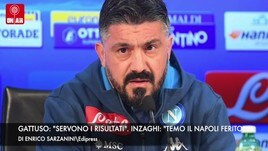 Gattuso: “Servono i risultati”. Inzaghi: “Temo il Napoli ferito"
