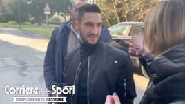Roma, Politano a Villa Stuart per le visite mediche